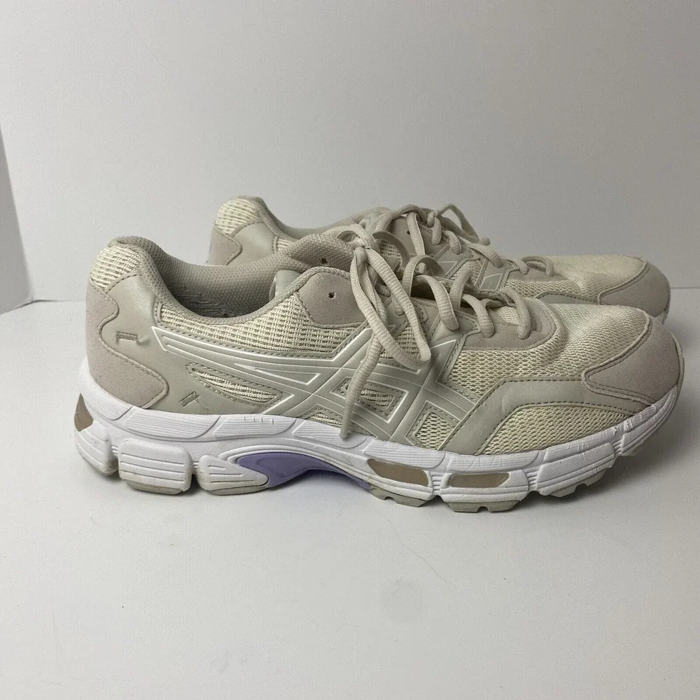 ASICS Women's Sz 11 Gel JOG‎ MCBirch White Running Comfort Support Activewear